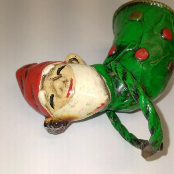 Vintage PF Hanging Elf Christmas Figure Decoration - Picture 4 of 6
